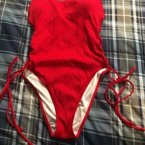 PINK one-piece bikini